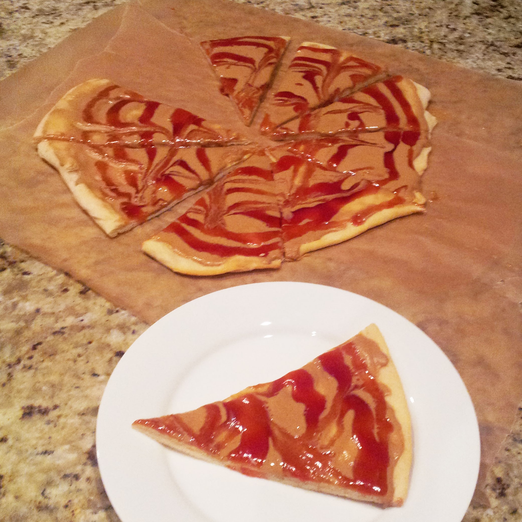 Goofy S Kitchen S Peanut Butter And Jelly Pizza Rumbly In My Tumbly
