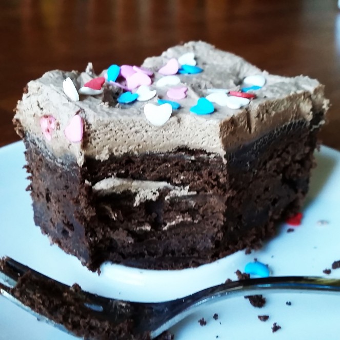 Chocolate Sour Cream Cake by Rumbly in my Tumbly