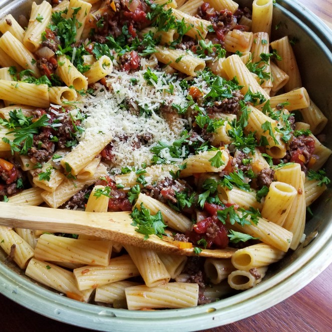 Michael Symon's Rigatoni with Meat Sauce by Rumbly in my Tumbly