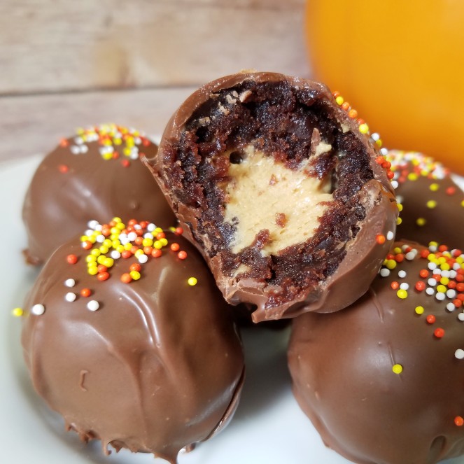 Peanut Butter Brownie Bombs by Rumbly in my Tumbly